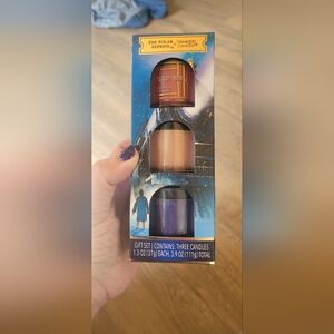 Yankee Candle Polar Express Set - Red, Cream, Purple And Christmas Cookie Car